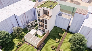Neubau Stadthaus mit 3 WE - HAMBURG 2021
